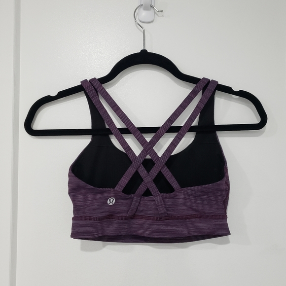 Lululemon Energy Bra "Wee Are From Space Plum" - Picture 11 of 12
